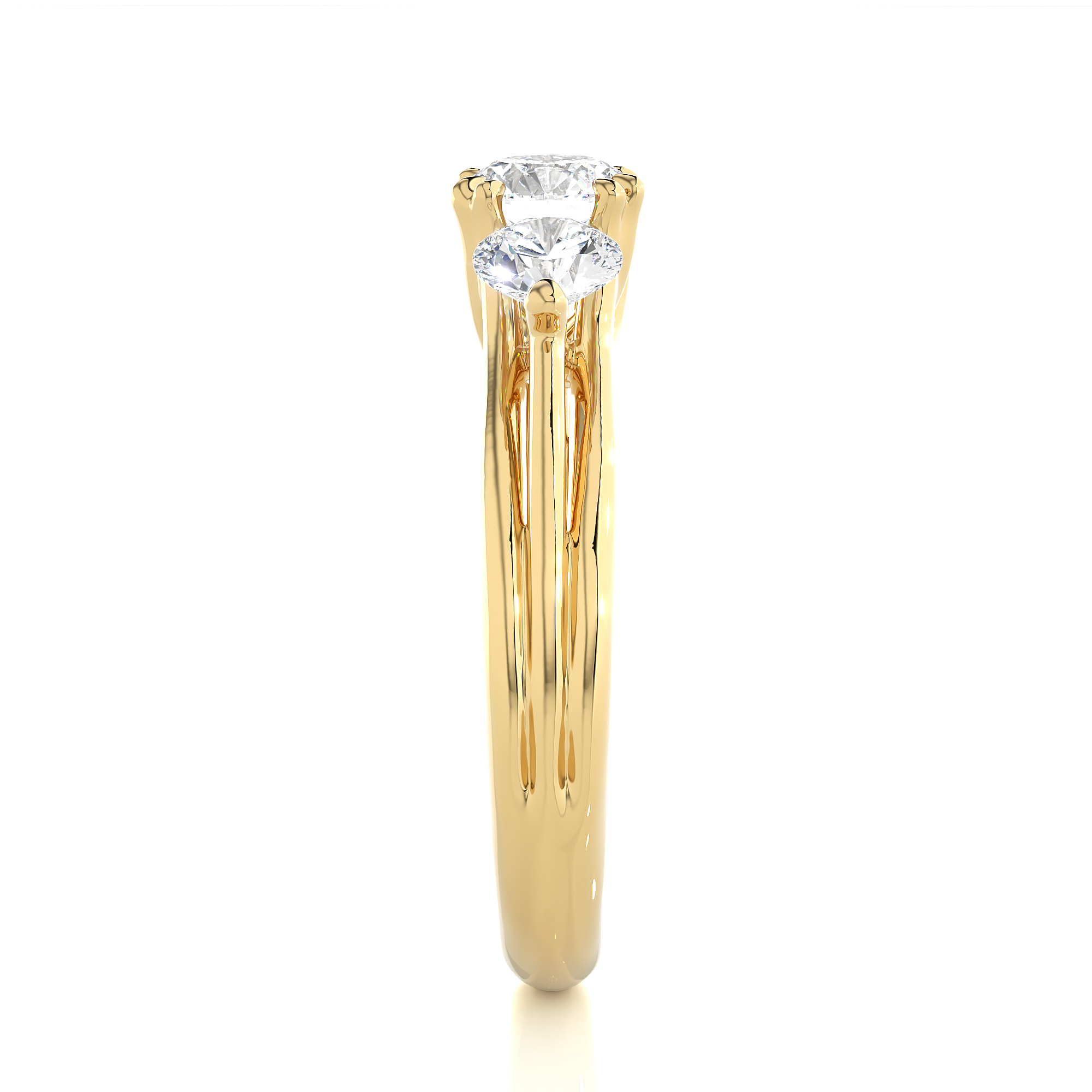 1.39 Carat G Color VS1 Clarity Diamond Studded Natural Diamond Ring.